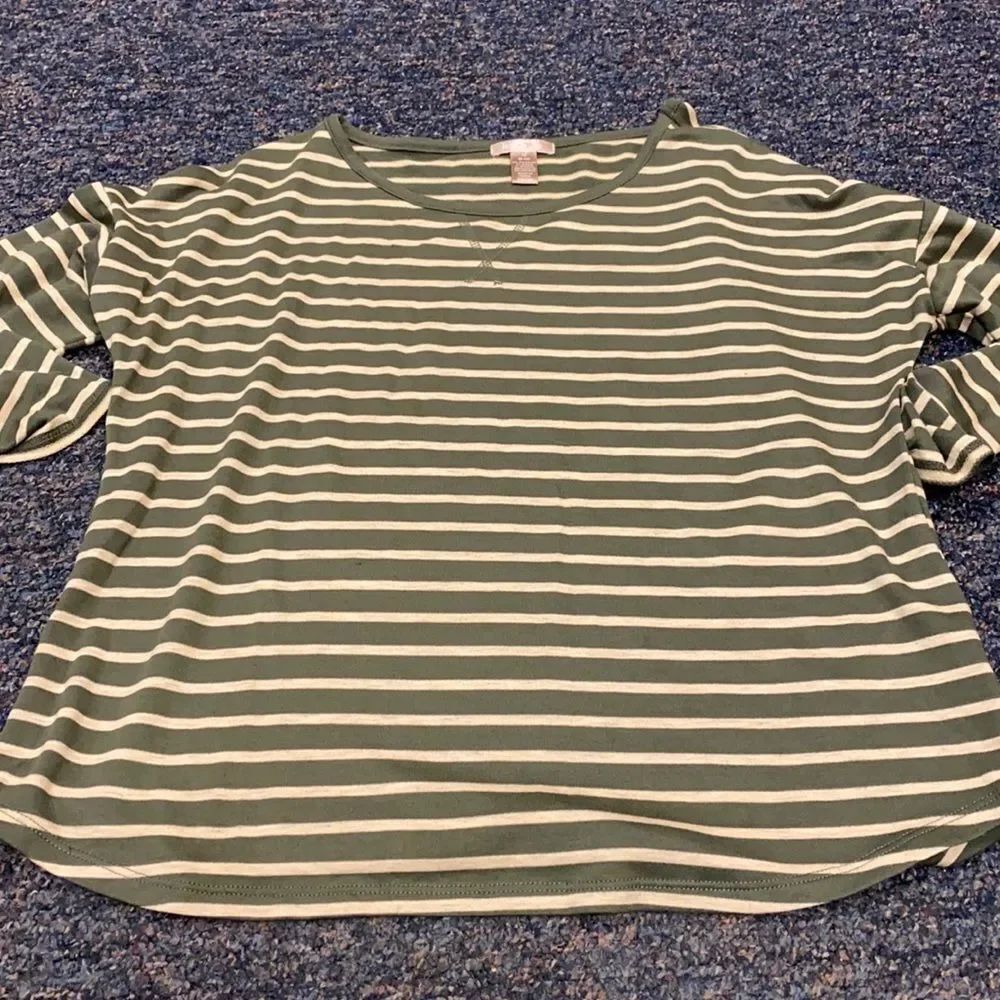 White Stag Stripped Top sz. M